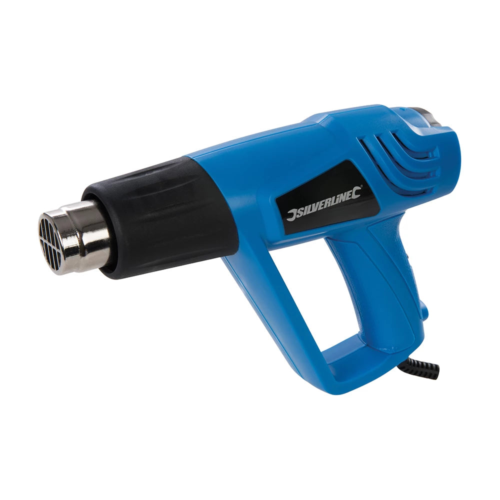 Power Tools & Accessories Silverline 2000W Adjustable Heat Gun