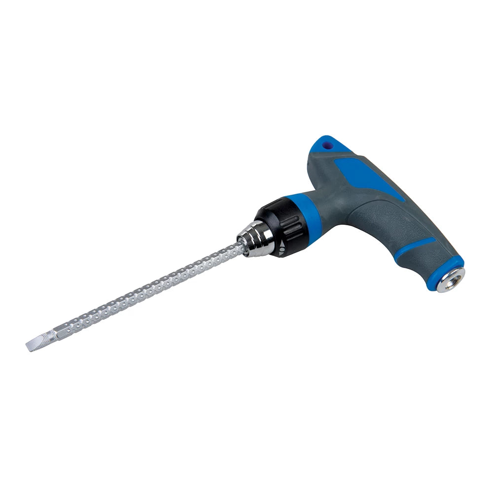 Hand Tools Silverline T-Handle Ratchet Screwdriver