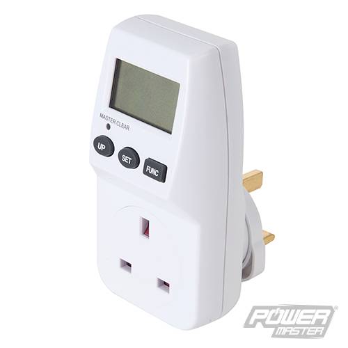 Power Tools & Accessories Mains Plug-In Power Consumption Monitor 230V