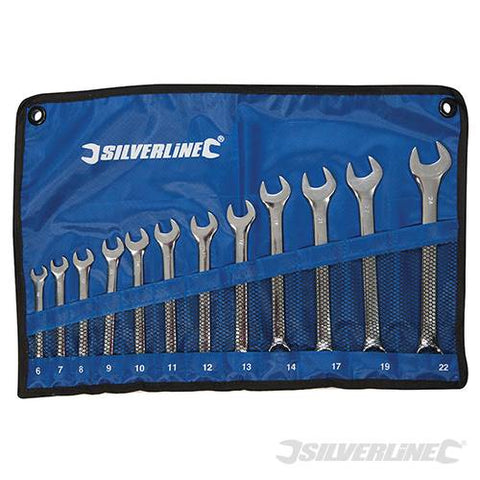 Hand Tools Combination Spanner Set 12pce